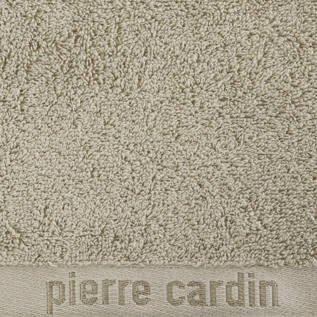 BAVLNENÝ UTERÁK PIERRE CARDIN EVI 70X140 CM SVETLOBÉŽOVÁ