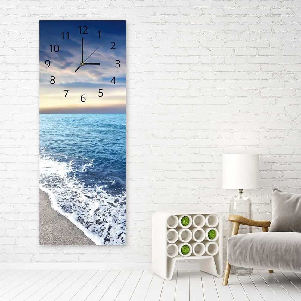Gario Hodiny na stenu Pokojná pláž Rozmery: 25 x 65 cm