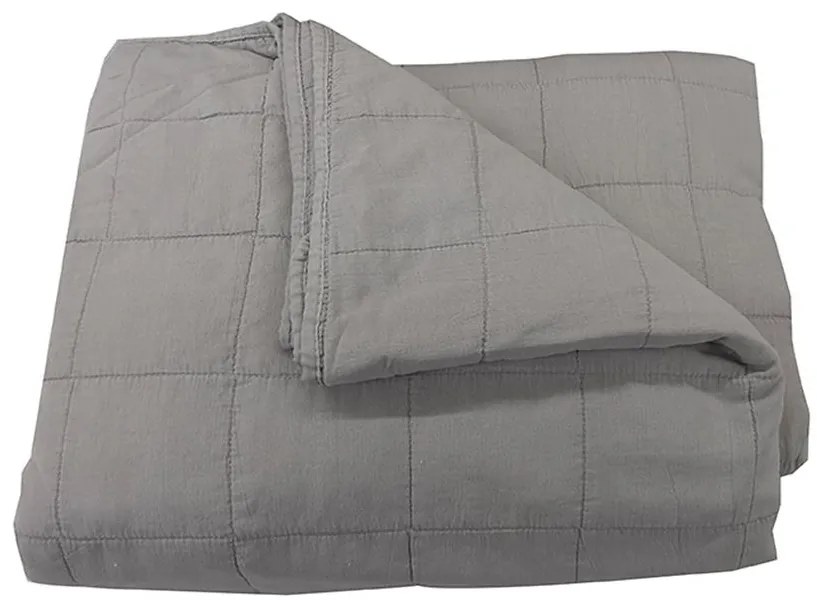 Prikrývka na posteľ Juni 170x220 svetlosivá Merkury Home