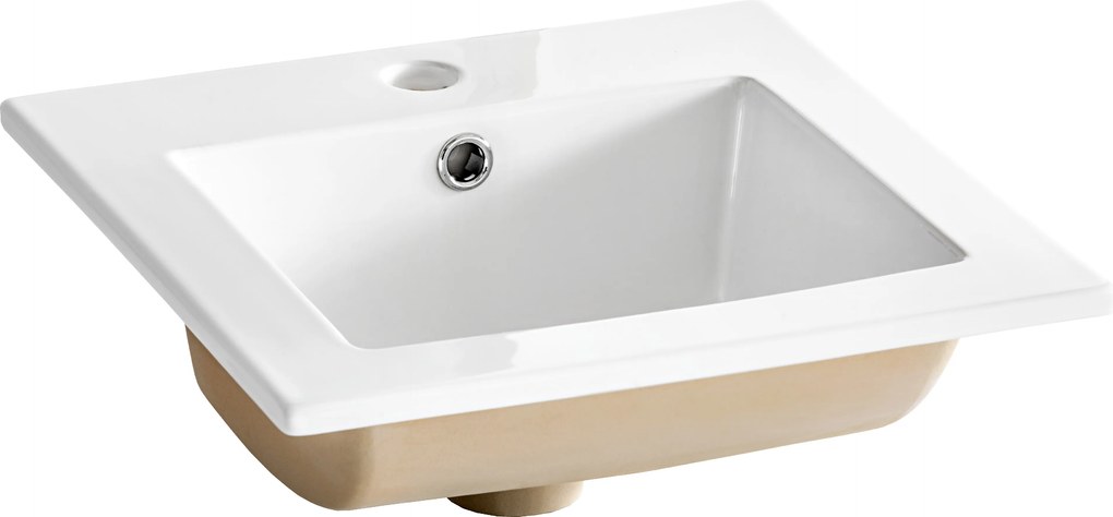 Comad Nábytkové keramické umývadlo UM-CFP 9048B/8023, 42x42 cm, biela matná