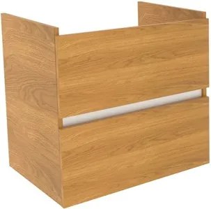 Kúpeľňová skrinka bez umývadla Naturel Project 52,5x51x45,3 cm dub medový mat PROJECT260DMBU