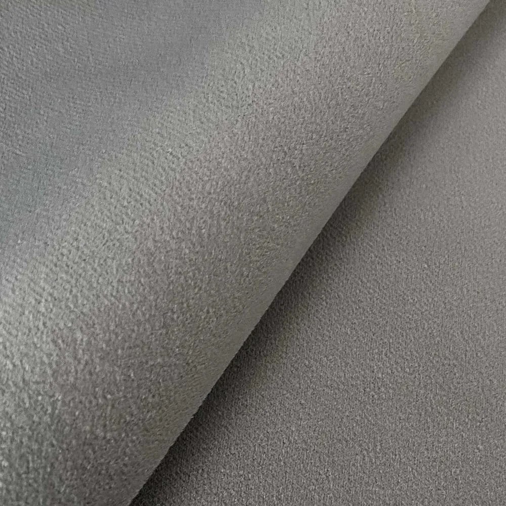 Sivá čalúnená dvojlôžková posteľ s úložným priestorom s roštom 180x200 cm Thessa Bold Line – Bonami Selection