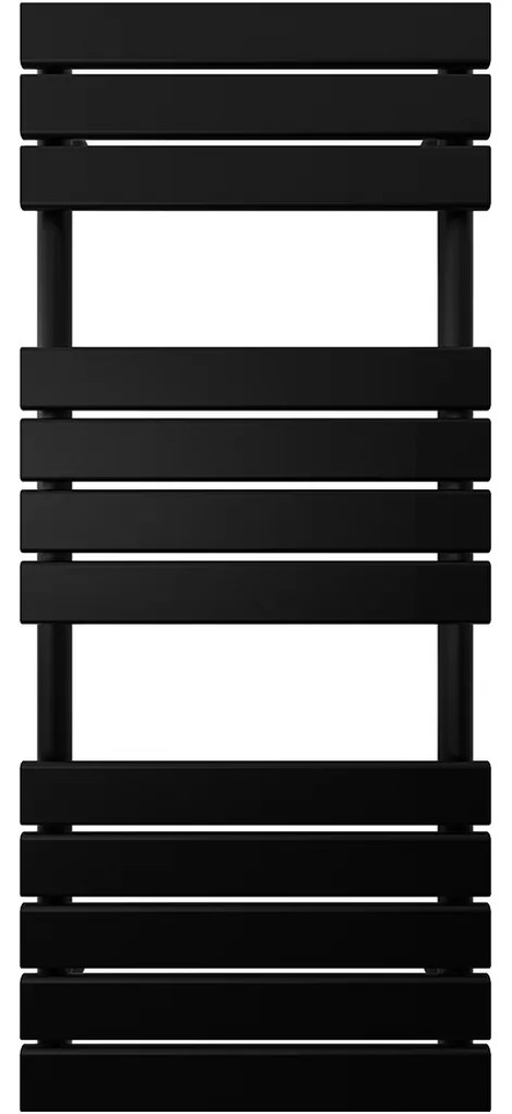 Cerano Claude, vykurovacie teleso 1200x500mm, 650W, rozteč pripojenia 450 mm, čierna matná, CER-CER-429658