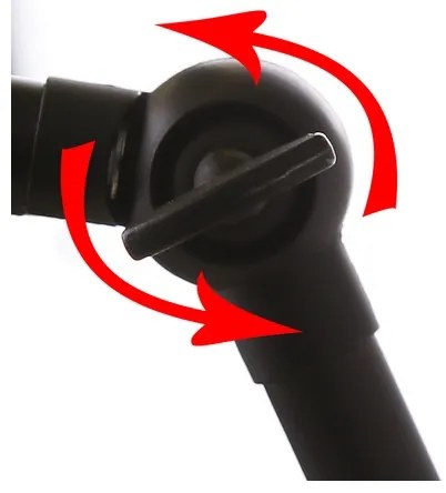 Nástenná lampička FUNDO 1xE27/40W/230V čierna/zlatá