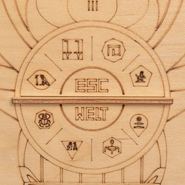 EscapeWelt - Drevený hlavolam Pyramída