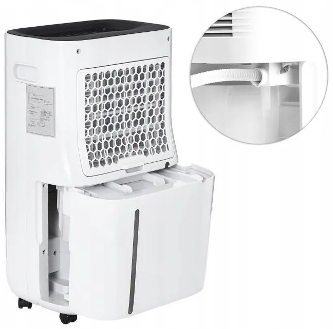 Moderný odvlhčovač vzduchu ACS-6500 Biely