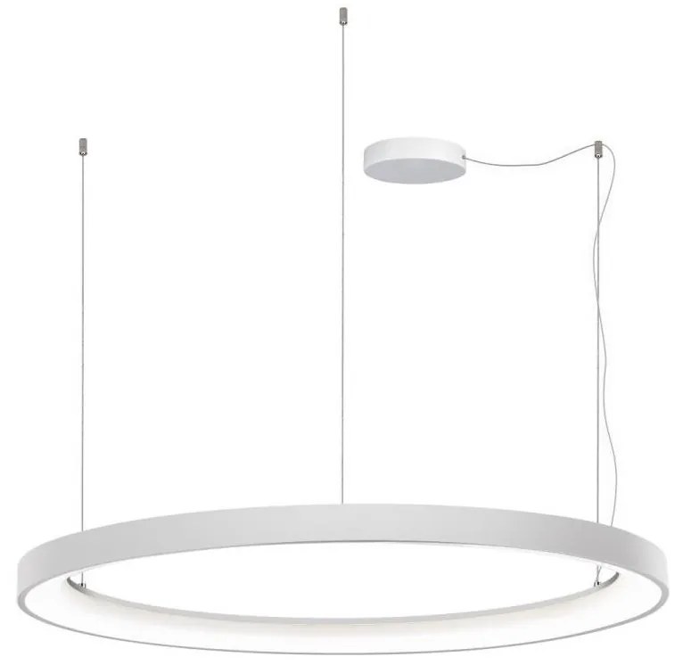 LED2 - LED Stmievateľný luster na lanku BELLA LED/80W/230V 3000K/4000K biela