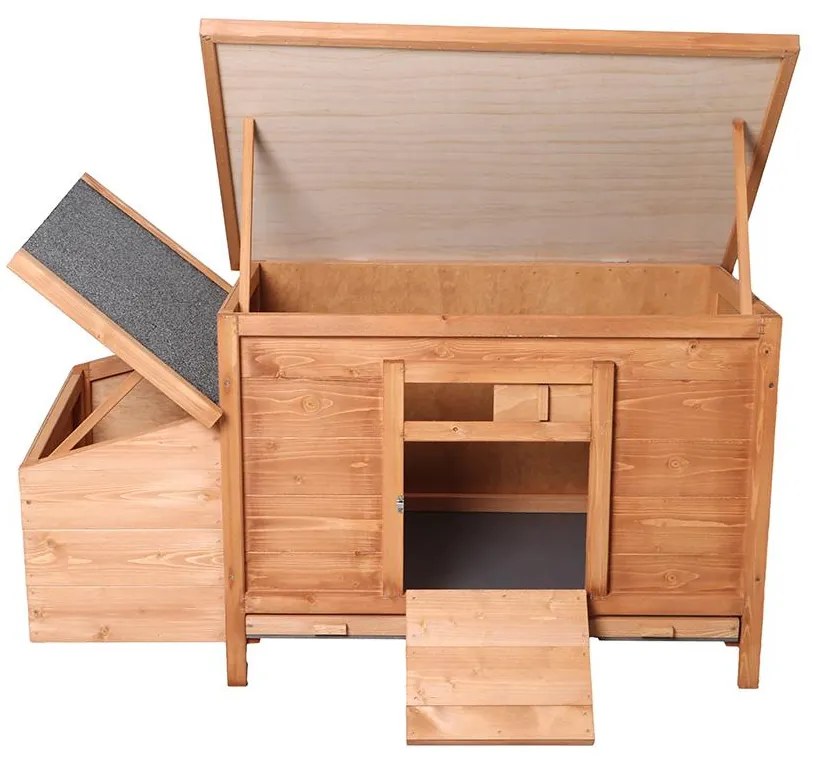 Kurník Avenberg HANK 120 x 60 x 60 cm (hnedý)