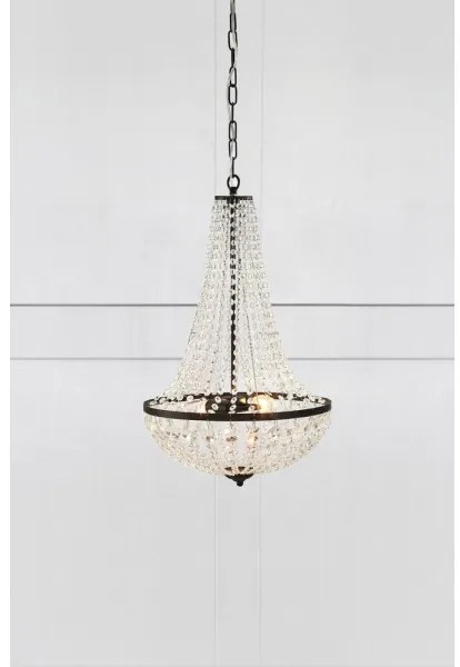 Markslöjd 107027 - Krištáľový luster na reťazi GRÄNSÖ 2xE14/40W/230V