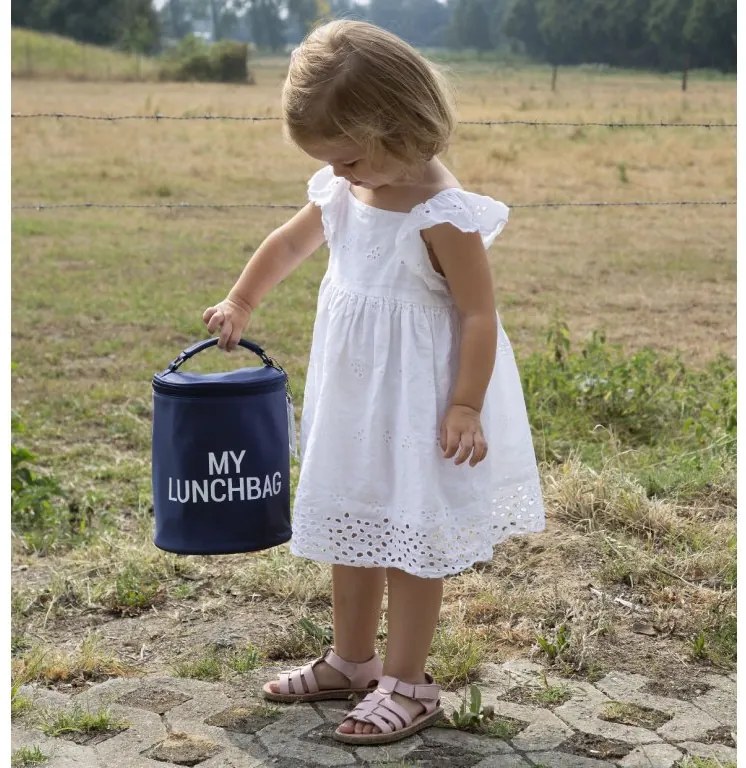 Childhome Termotaška na jedlo My Lunchbag Navy White