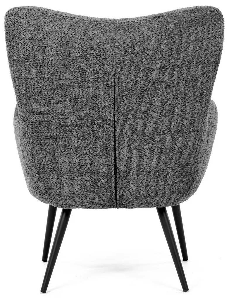 Kreslo s područkami GREY2, šedá