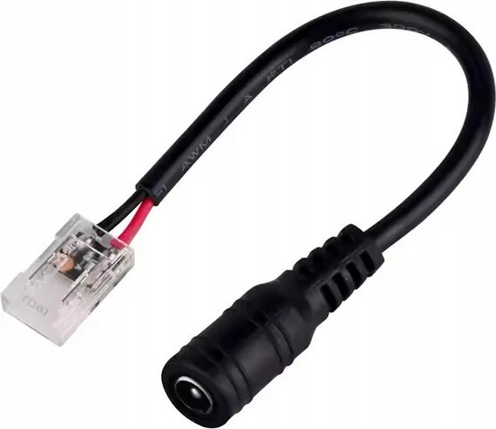 BERGE Konektor pre LED pásik 5mm - zacvakávací kábel