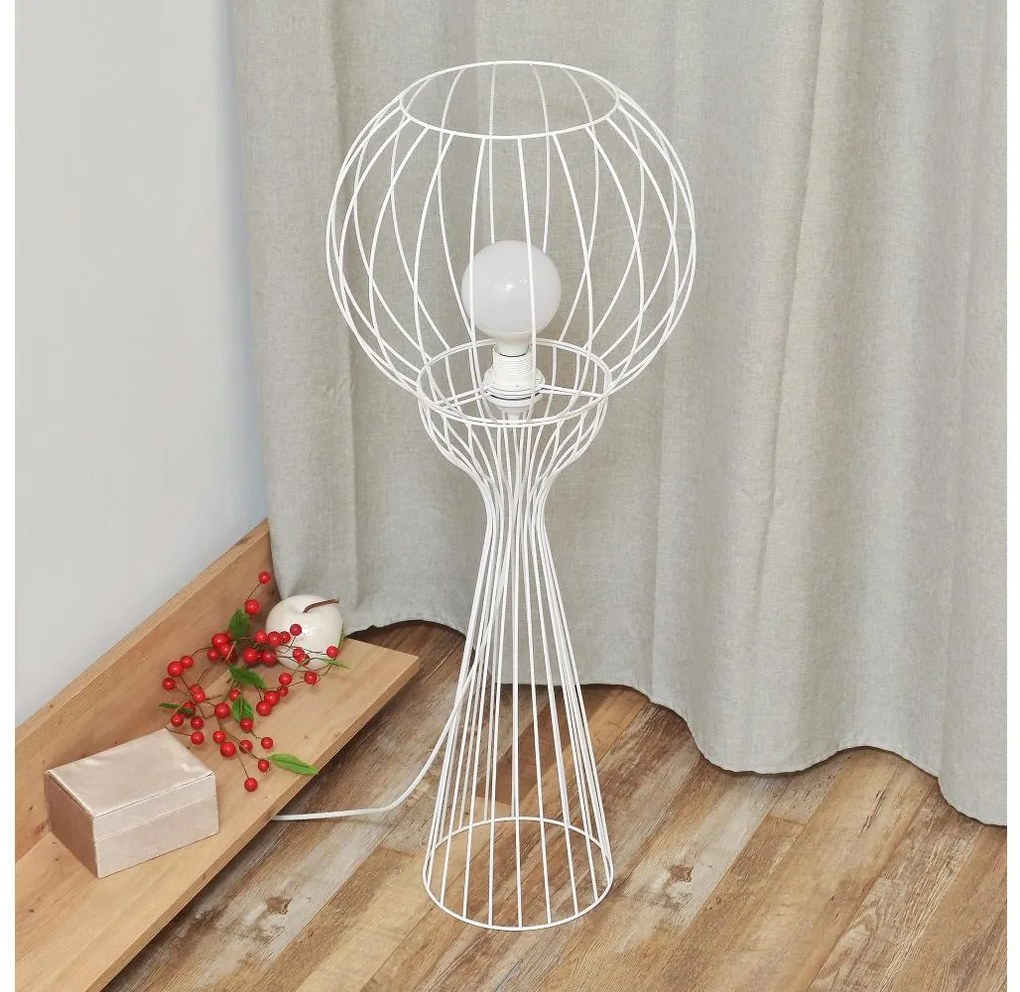 Stojacia lampa MERCURE 1xE27/15W/230V biela