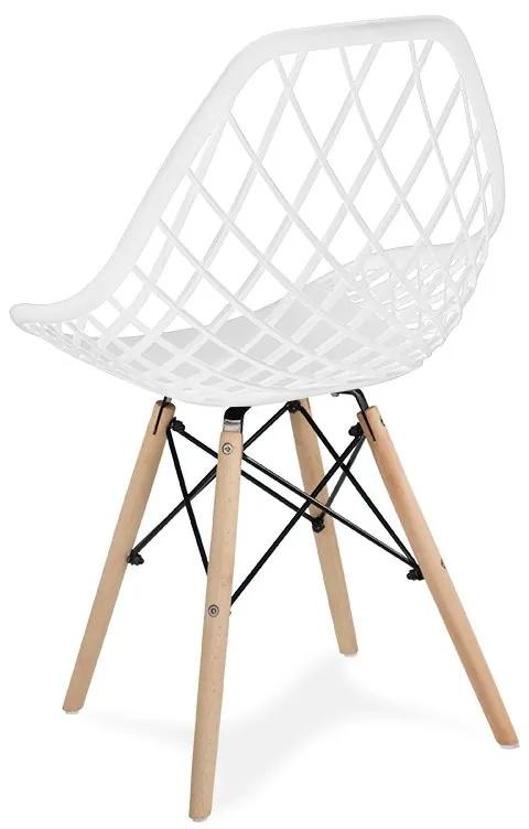 Dekorstudio Dizajnová stolička OSLO biela Počet stoličiek: 4ks