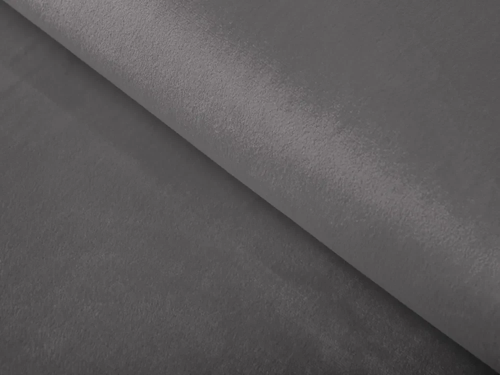 Biante Zamatový prehoz na posteľ Velvet Prémium SVP-017 Tmavo sivý 140x220 cm