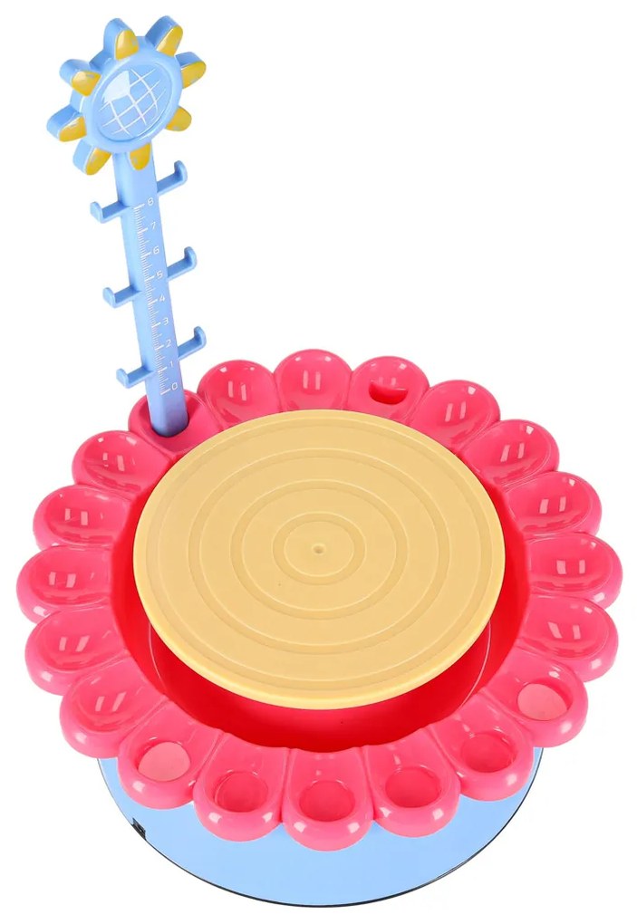 KIK Keramický kruh kreatívna sada s hlinou a farbami 600g