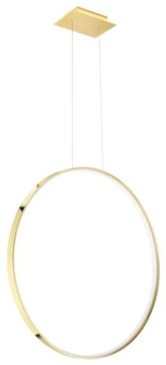 Thoro TH.248 - LED Luster na lanku RIO LED/50W/230V CRI90 3000K pr. 78 cm zlatá