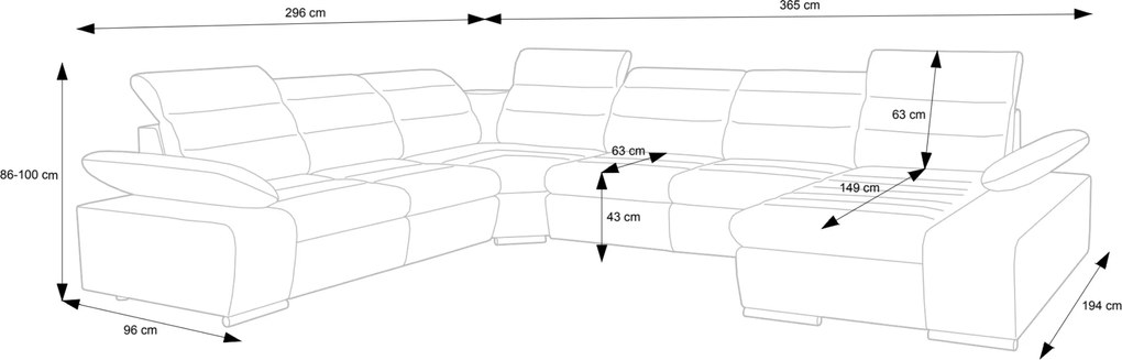 Sedacia súprava GRETA III