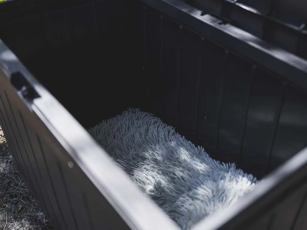 Záhradný box BOARDEBOX 190 l - antracit 78 cm PRMBBL190-S433