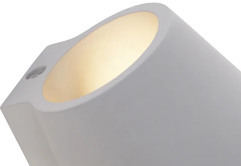 Priemyselná nástenná lampa betón - Cup