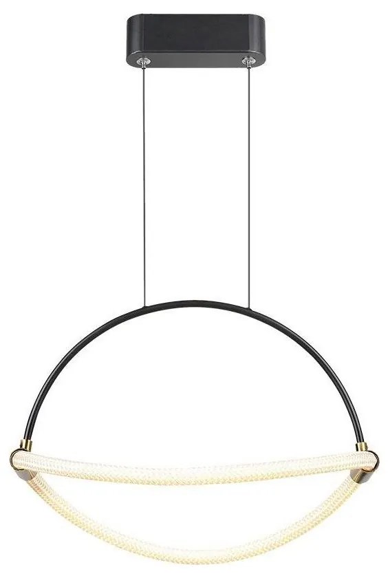 LED Luster na lanku LED/12W/230V 3000K