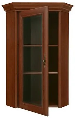 Vitrína (nadstavba) BRW KENT ENAD 1WN (Gaštan). Akcia -30%. Vlastná spoľahlivá doprava až k Vám domov. 880792