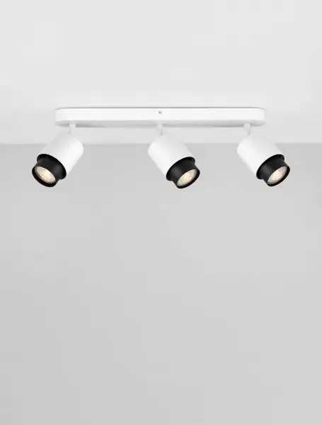 LED biele moderné stropné svietidlo Ison 3