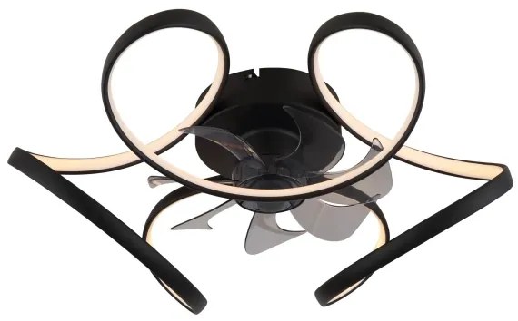 Globo 03638 - LED Stmiev. stropný ventilátor LORIS LED/40W/230V 3000-6000K + DO