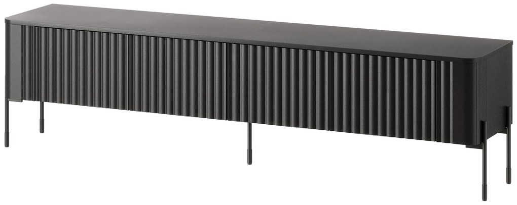Cama TV stolík Vera 190 - čierna