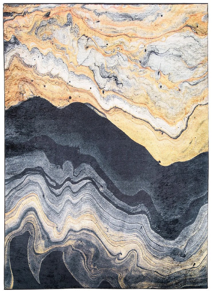 Dizajnový koberec WAVES - PRINT TOSCANA ROZMERY: 160x230