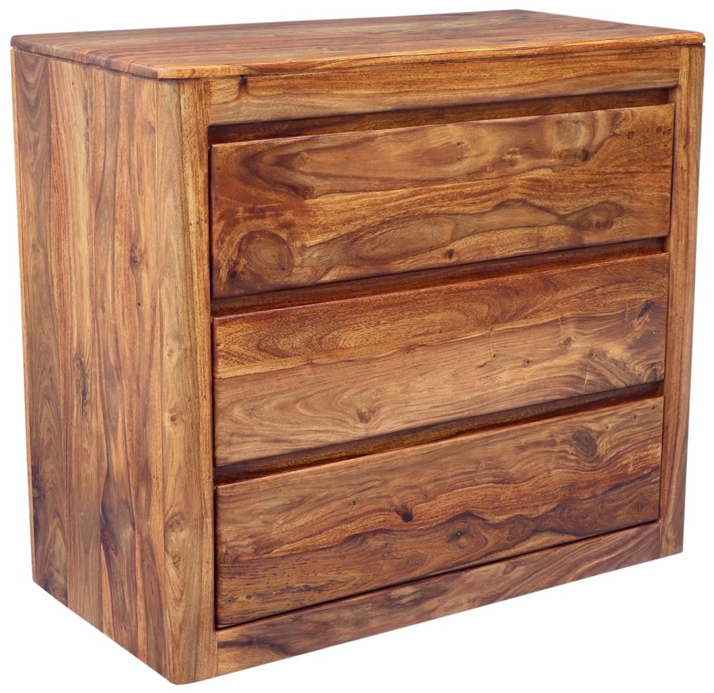furniture-nabytek.cz - Masívna komoda z indického masívu palisander 90x80x45