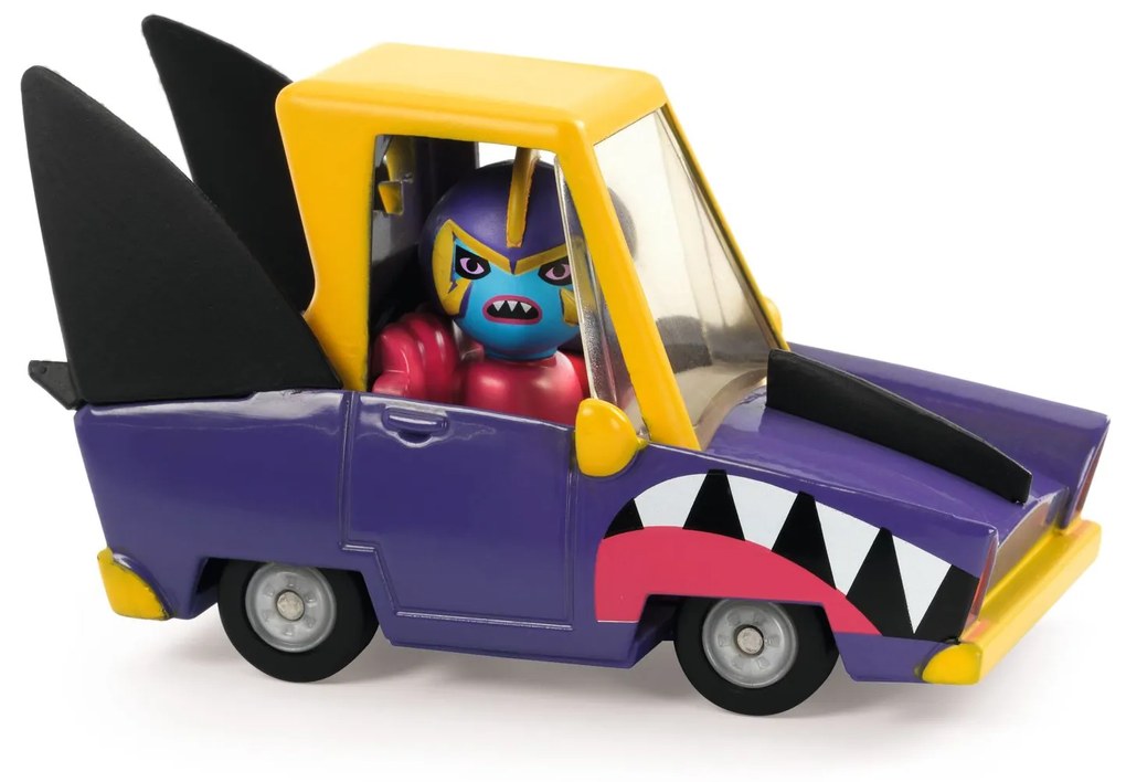 Balíček Crazy Motors - Taxi Joe & Shark N'Go & Pirate Wheels & Miss Burgundy & Green Flash