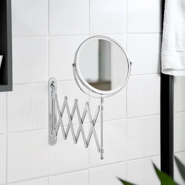 WENKO 15165100 - Kozmetické zrkadlo EXCLUSIVE 19x38,5 cm lesklý chróm