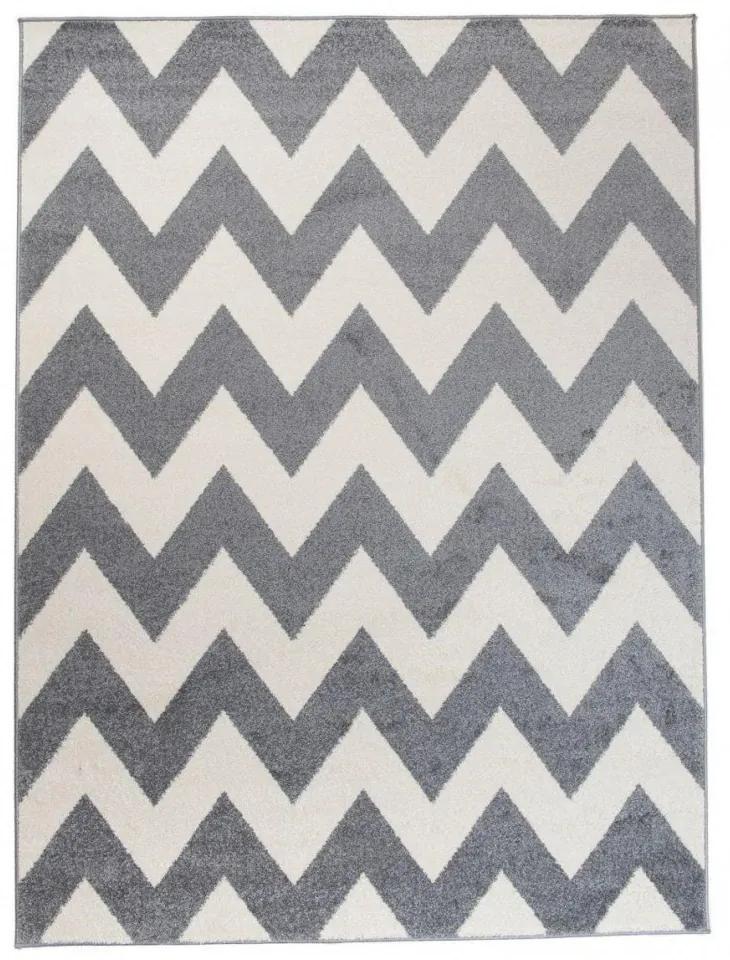 Kusový koberec Justina šedý 140x190cm