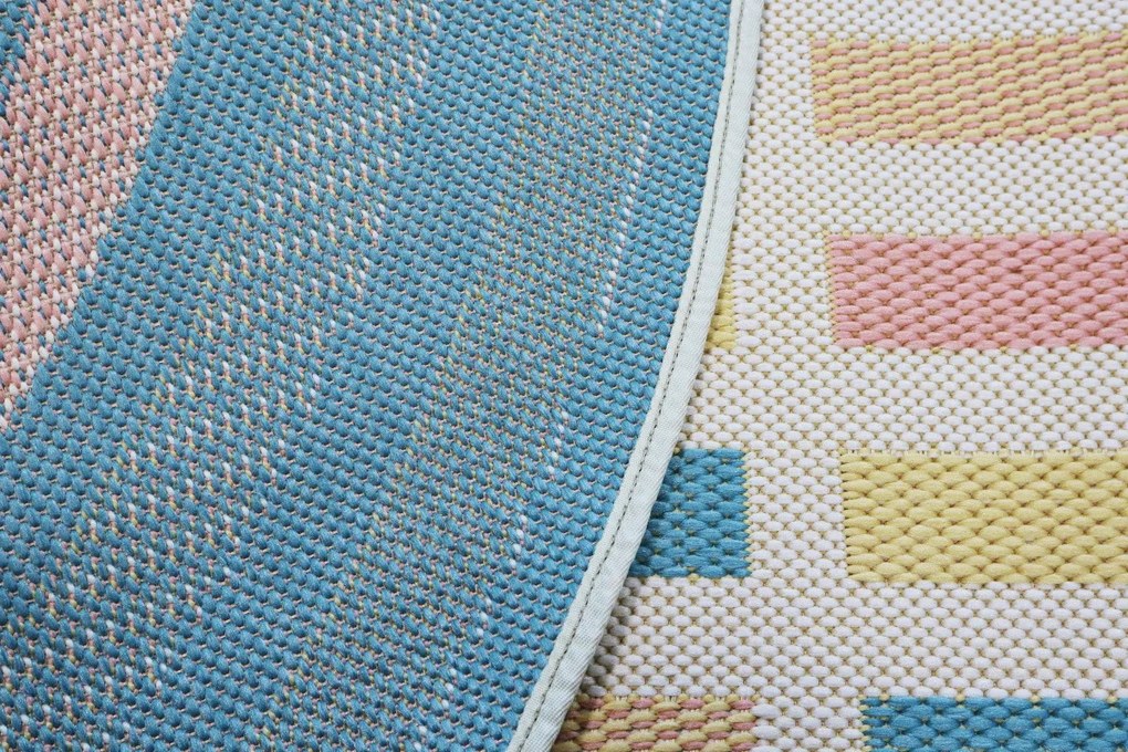 TRHÁK: Kusový koberec Star 17636-068 - na von aj na doma, 160x230 ovál, viacfarebná, chodba / predsieň, Balta