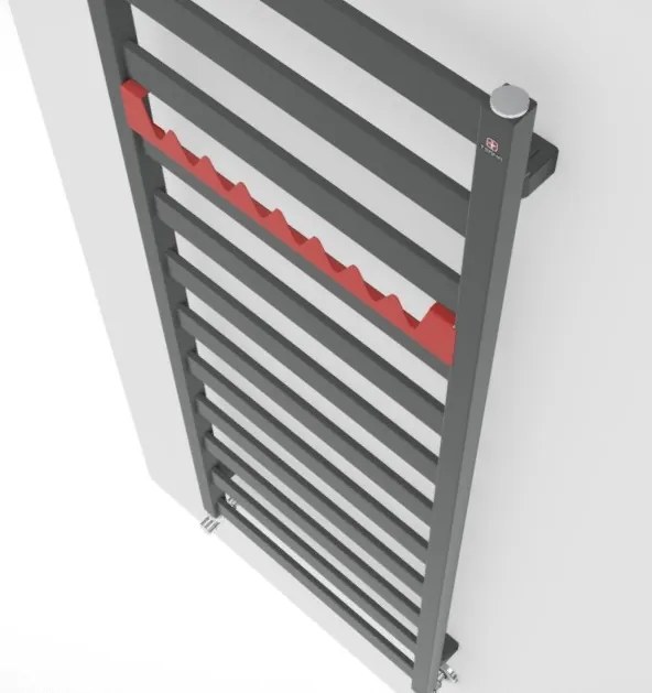 Terma Vivo 1630x500 vodný/elektrický radiátor White Matt ZS