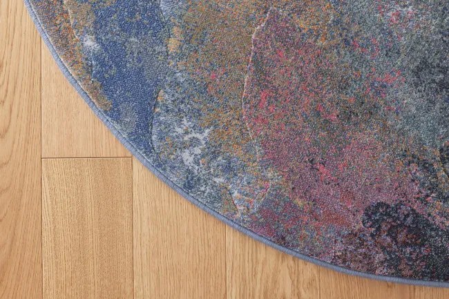 Koberec RAGOLLE Argentum 63934 5626 kruh