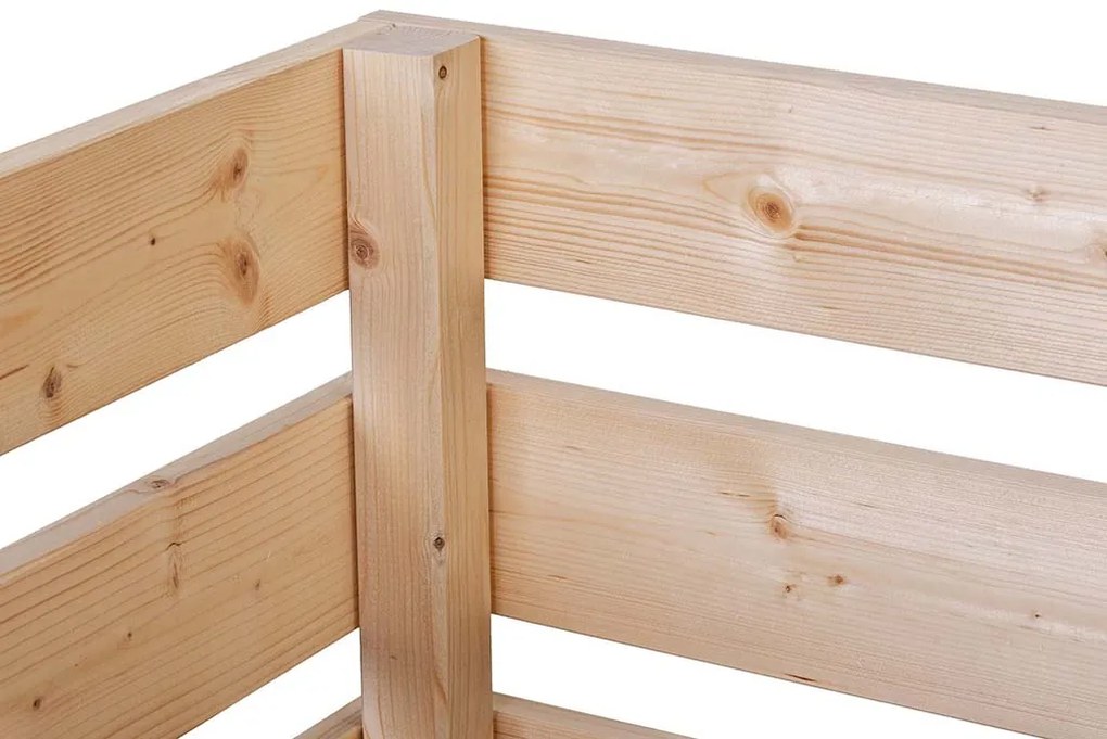 ATMOWOOD Drevený kompostér 100 x 100 x 80 cm