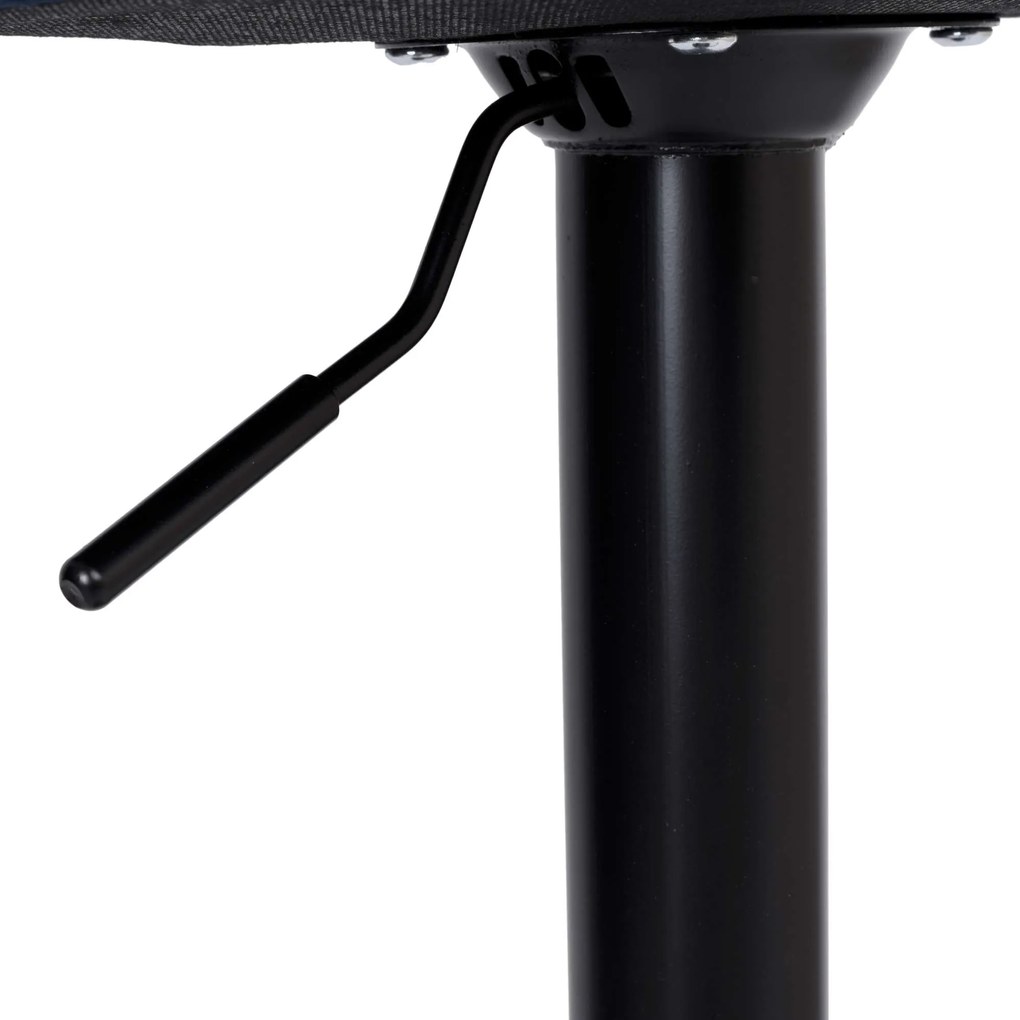 JAKS Barová stolička arako black velvet grafit