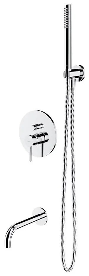 OMNIRES SYSYW01CR - Vaňová sada s podomietkovou batériou Y lesklý chróm