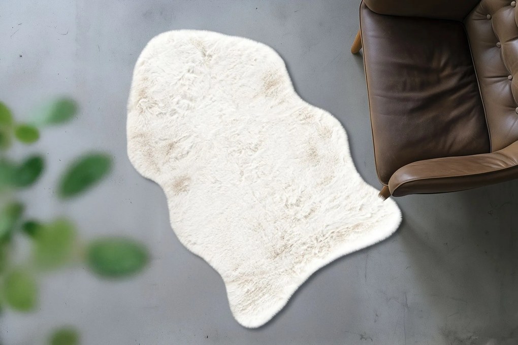 Kusový koberec Infinity 201 White, 60x90, biela, obývacia izba, Obsession