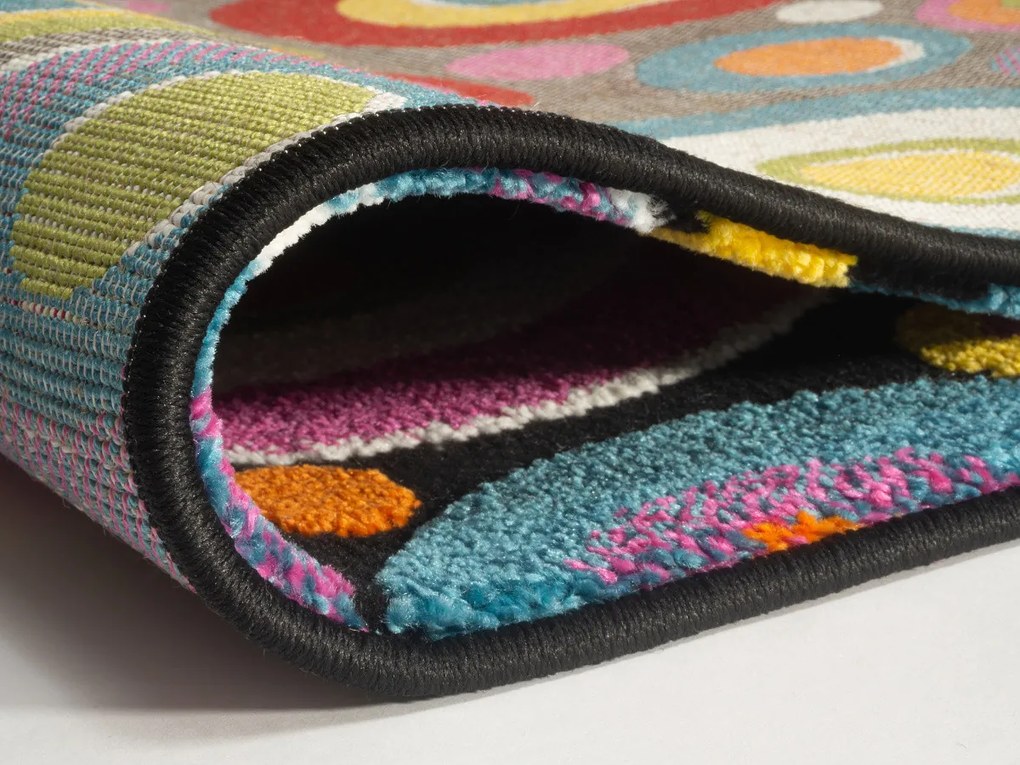 Kusový koberec Relief 22842-110 Multicolor, 80x150, viacfarebná, detská izba, Medipa (Merinos)