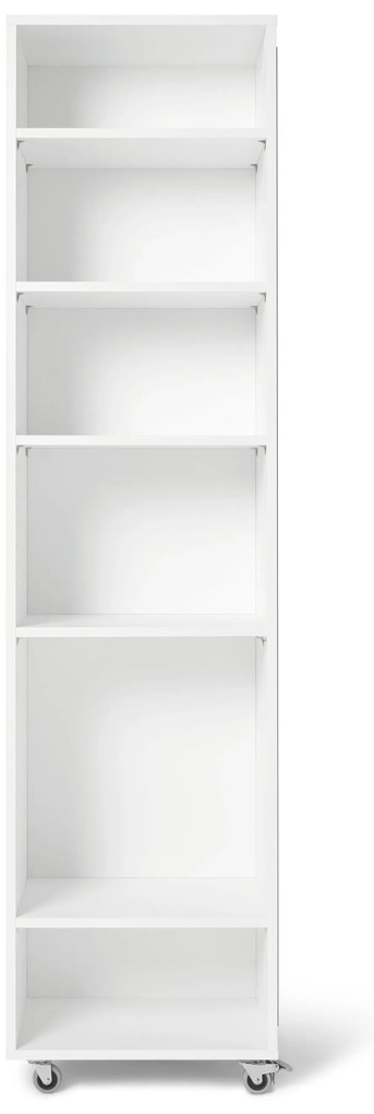 Mobilná vešiaková skriňa so zrkadlovou skriňou