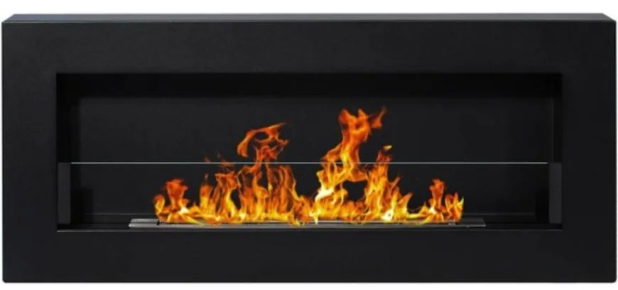 Biokrb 900x400 BOX  čierny štrukturálny zo sklom