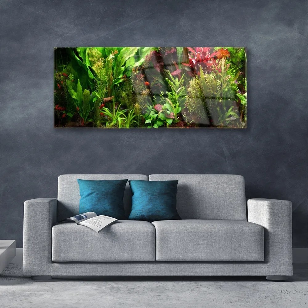 Obraz plexi Rastlina kvety príroda 125x50 cm
