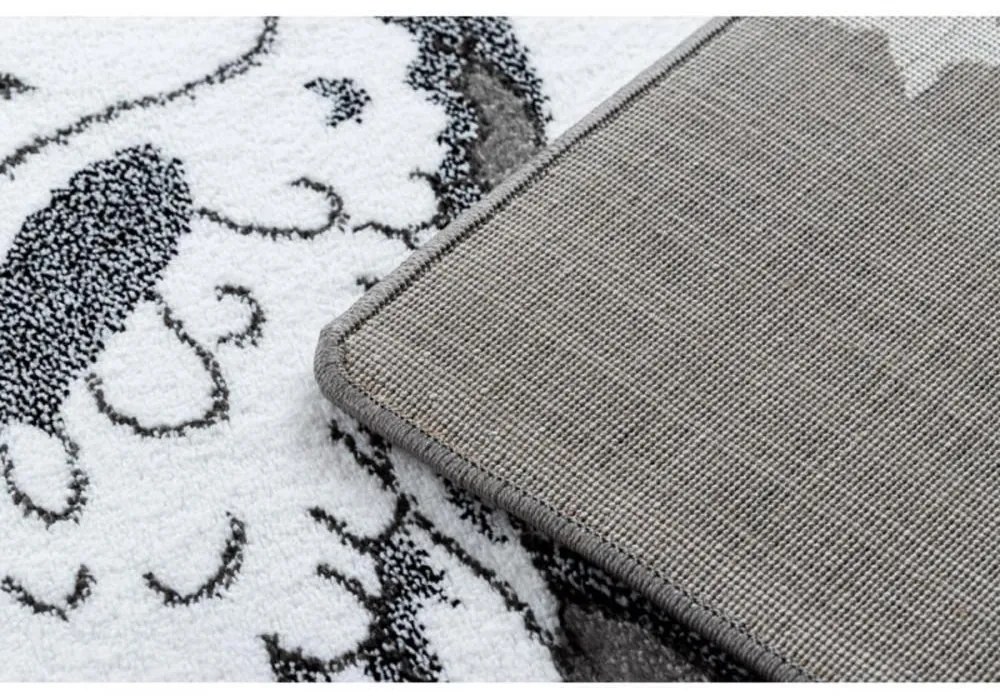 Detský kusový koberec Pony sivý 180x270cm