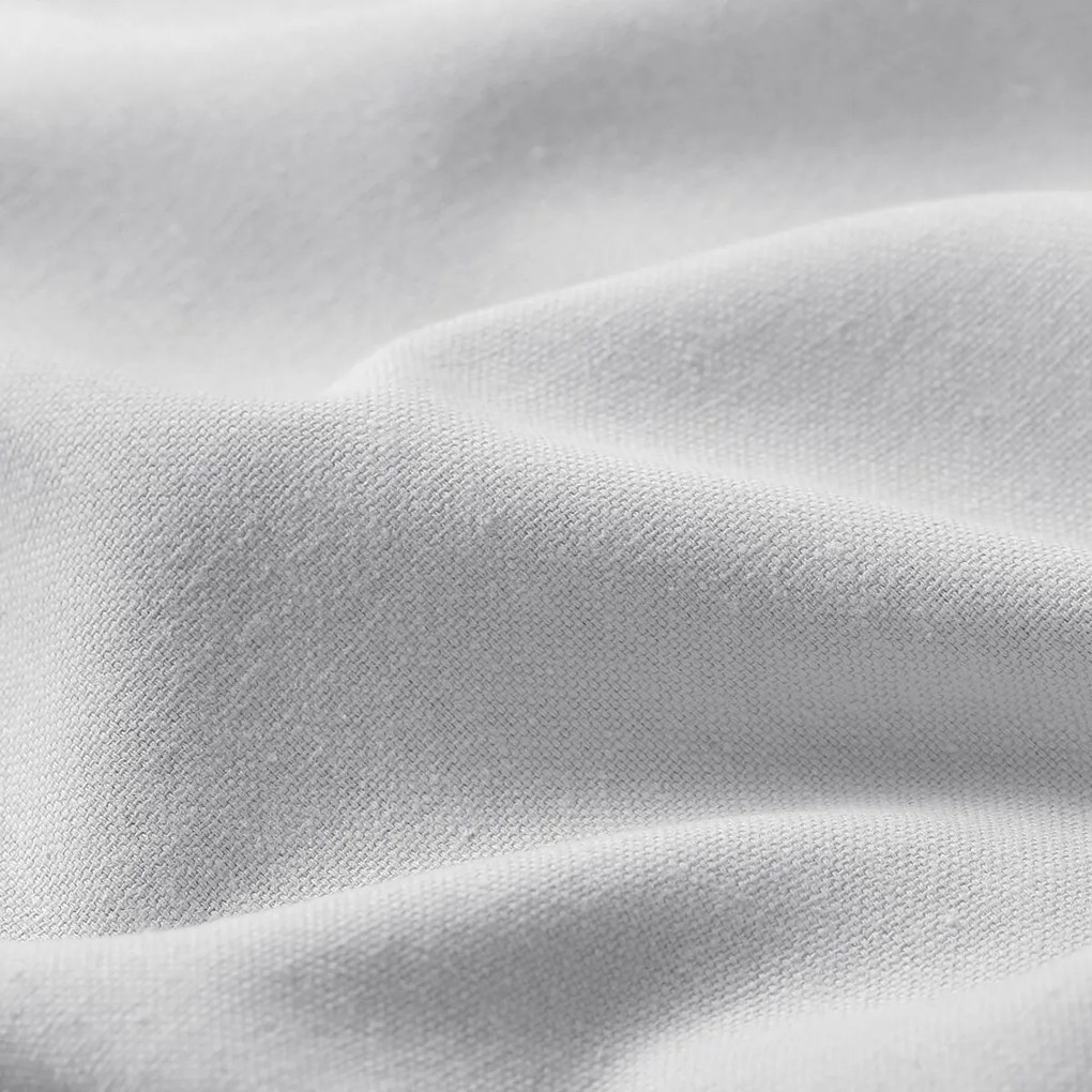 Goldea napínacia plachta z ľanovej zmesi - sivá 80 x 200 cm