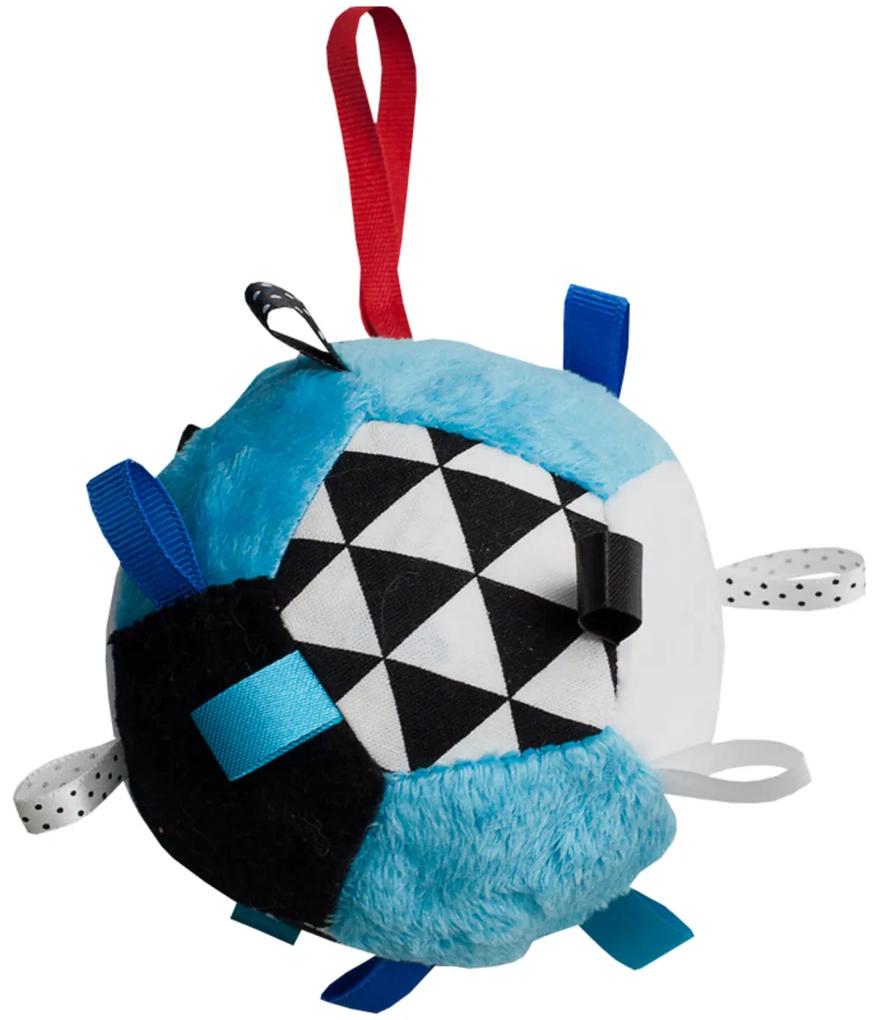Hencz Toys Plyšový farebný balónik - modrý