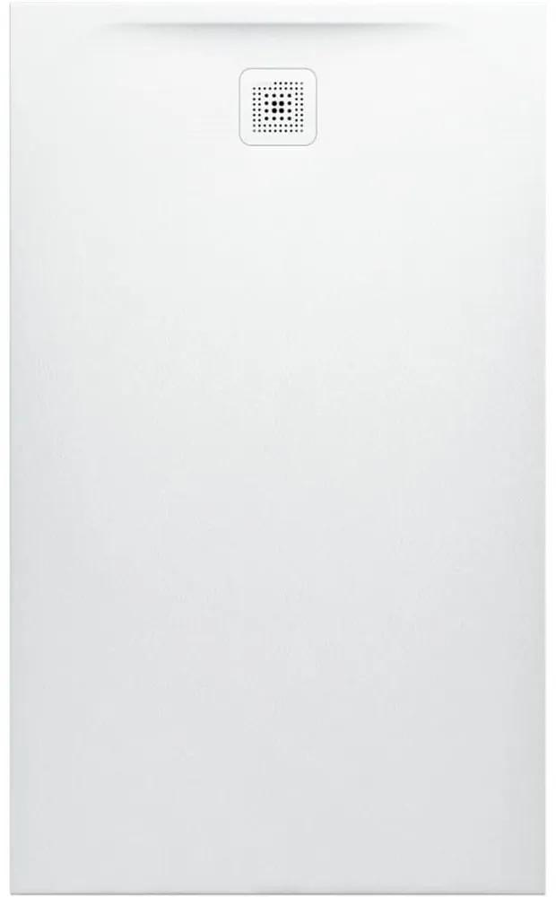 LAUFEN Pro obdĺžniková sprchová vanička z materiálu Marbond, odtok na kratšej strane, 1500 x 900 x 42 mm, biela matná, H2139520000001
