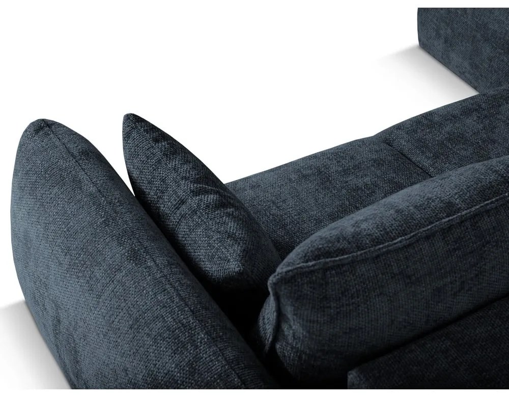 Tmavomodrá rohová pohovka (ľavý roh) Matera – Cosmopolitan Design